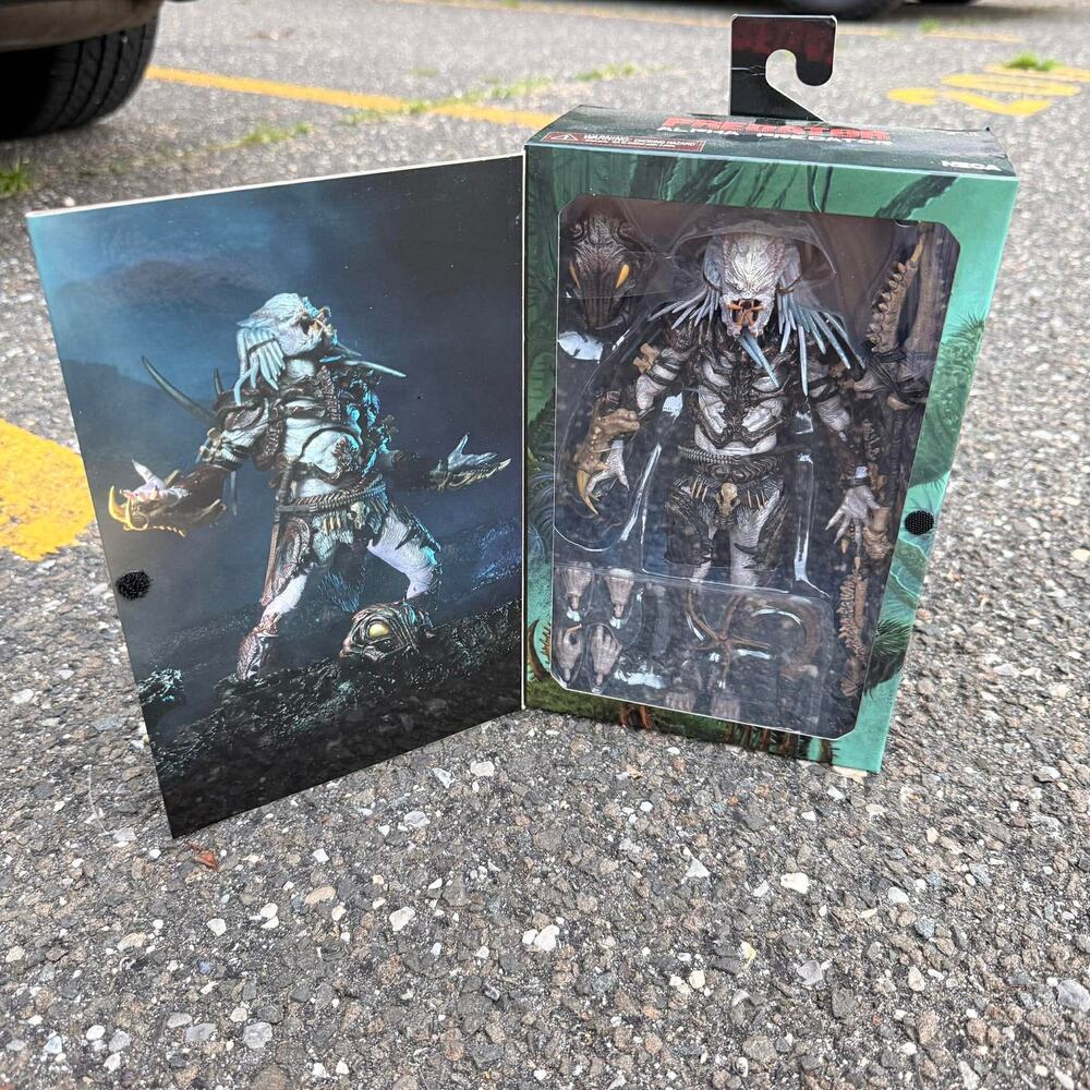 NECA Predator Ultimate Alpha Predator 100th Edition 7" Action Figure Complete